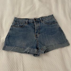 Girls jean shorts